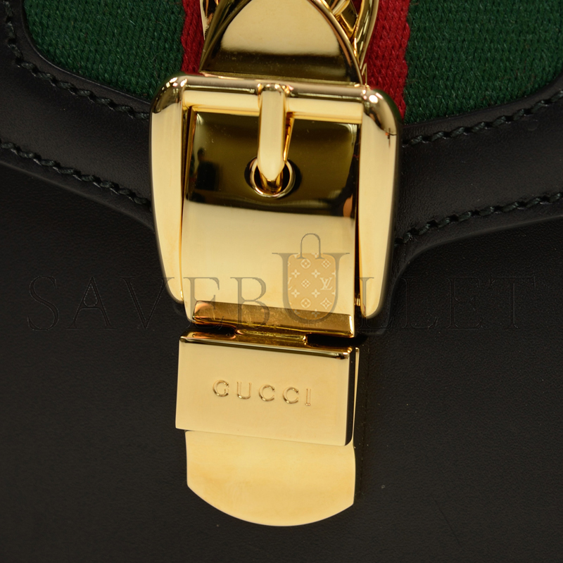 GUCCI SYLVIE SMALL SHOULDER BAG 421882 (25.5*17*8cm)